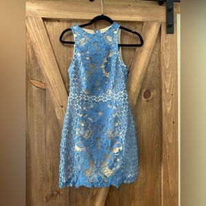Blue Lace Dress
